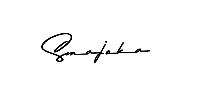 Also You can easily find your signature by using the search form. We will create Smajoka name handwritten signature images for you free of cost using Asem Kandis PERSONAL USE sign style. Smajoka signature style 9 images and pictures png