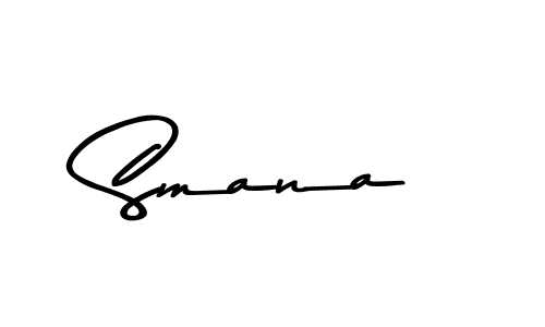 This is the best signature style for the Smana name. Also you like these signature font (Asem Kandis PERSONAL USE). Mix name signature. Smana signature style 9 images and pictures png