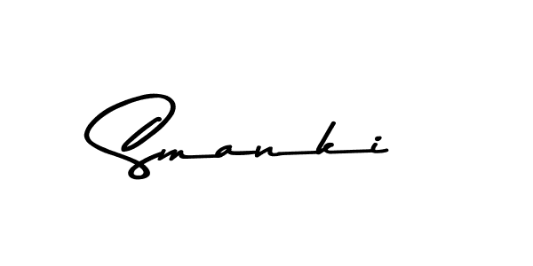 The best way (Asem Kandis PERSONAL USE) to make a short signature is to pick only two or three words in your name. The name Smanki include a total of six letters. For converting this name. Smanki signature style 9 images and pictures png