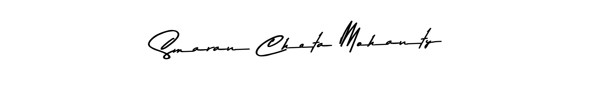 Make a short Smaran Cheta Mohanty signature style. Manage your documents anywhere anytime using Asem Kandis PERSONAL USE. Create and add eSignatures, submit forms, share and send files easily. Smaran Cheta Mohanty signature style 9 images and pictures png