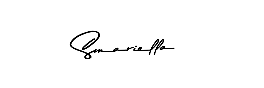 Here are the top 10 professional signature styles for the name Smariella. These are the best autograph styles you can use for your name. Smariella signature style 9 images and pictures png