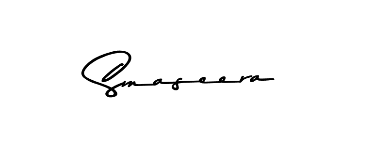 The best way (Asem Kandis PERSONAL USE) to make a short signature is to pick only two or three words in your name. The name Smaseera include a total of six letters. For converting this name. Smaseera signature style 9 images and pictures png