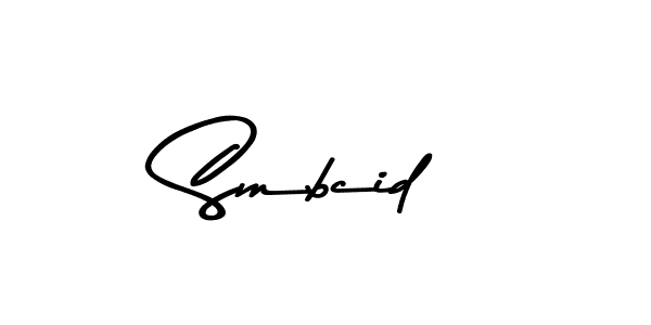 Use a signature maker to create a handwritten signature online. With this signature software, you can design (Asem Kandis PERSONAL USE) your own signature for name Smbcid. Smbcid signature style 9 images and pictures png