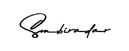 Get inspired by this graceful Asem Kandis PERSONAL USE signature style for name Smbiradar. Smooth loops and balanced proportions for everyday use. Smbiradar signature style 9 images and pictures png