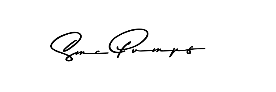 Make a beautiful signature design for name Smc Pumps. With this signature (Asem Kandis PERSONAL USE) style, you can create a handwritten signature for free. Smc Pumps signature style 9 images and pictures png