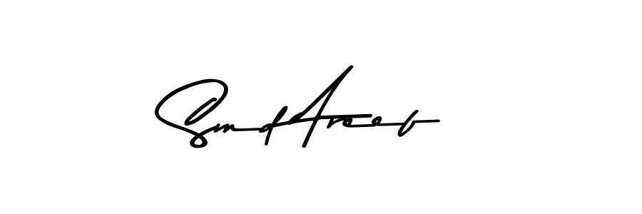 How to make Smd Areef signature? Asem Kandis PERSONAL USE is a professional autograph style. Create handwritten signature for Smd Areef name. Smd Areef signature style 9 images and pictures png