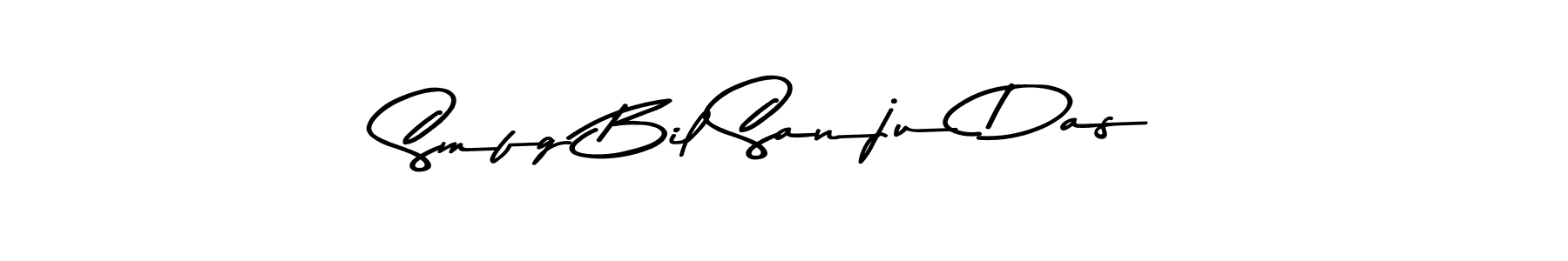 Create a beautiful signature design for name Smfg Bil Sanju Das. With this signature (Asem Kandis PERSONAL USE) fonts, you can make a handwritten signature for free. Smfg Bil Sanju Das signature style 9 images and pictures png