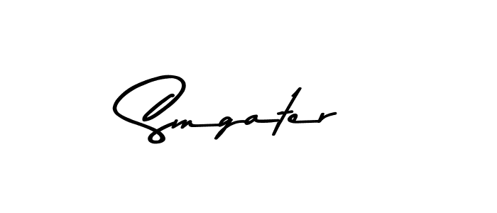 Similarly Asem Kandis PERSONAL USE is the best handwritten signature design. Signature creator online .You can use it as an online autograph creator for name Smgater. Smgater signature style 9 images and pictures png