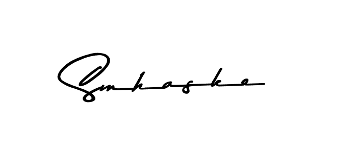 Also we have Smhaske name is the best signature style. Create professional handwritten signature collection using Asem Kandis PERSONAL USE autograph style. Smhaske signature style 9 images and pictures png