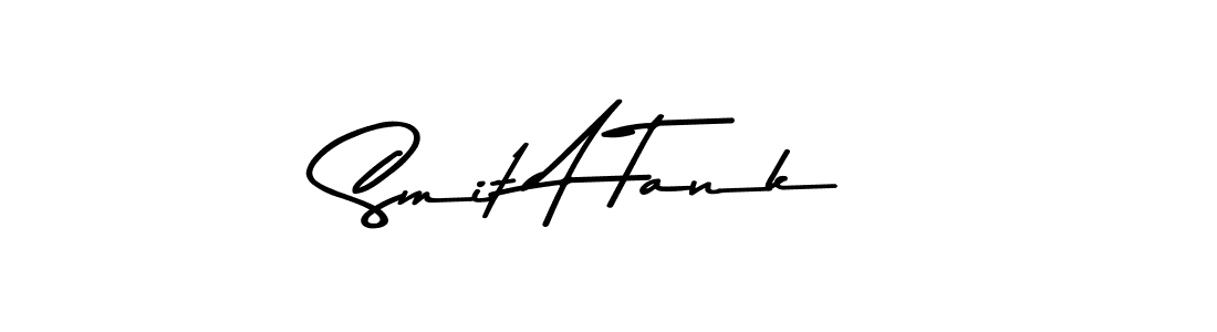Design your own signature with our free online signature maker. With this signature software, you can create a handwritten (Asem Kandis PERSONAL USE) signature for name Smit A Tank. Smit A Tank signature style 9 images and pictures png