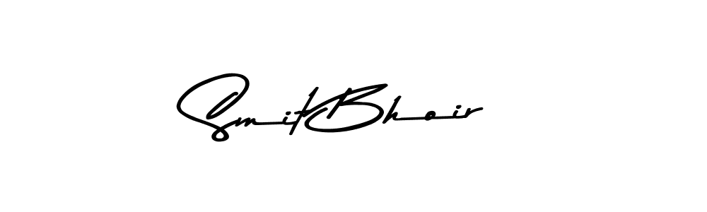 You can use this online signature creator to create a handwritten signature for the name Smit Bhoir. This is the best online autograph maker. Smit Bhoir signature style 9 images and pictures png