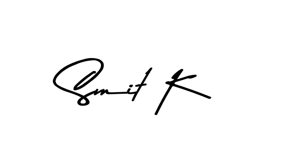 You can use this online signature creator to create a handwritten signature for the name Smit K. This is the best online autograph maker. Smit K signature style 9 images and pictures png