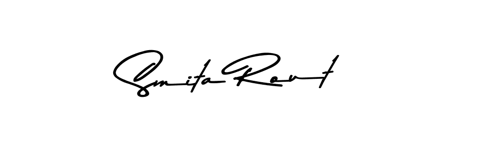 Use a signature maker to create a handwritten signature online. With this signature software, you can design (Asem Kandis PERSONAL USE) your own signature for name Smita Rout. Smita Rout signature style 9 images and pictures png