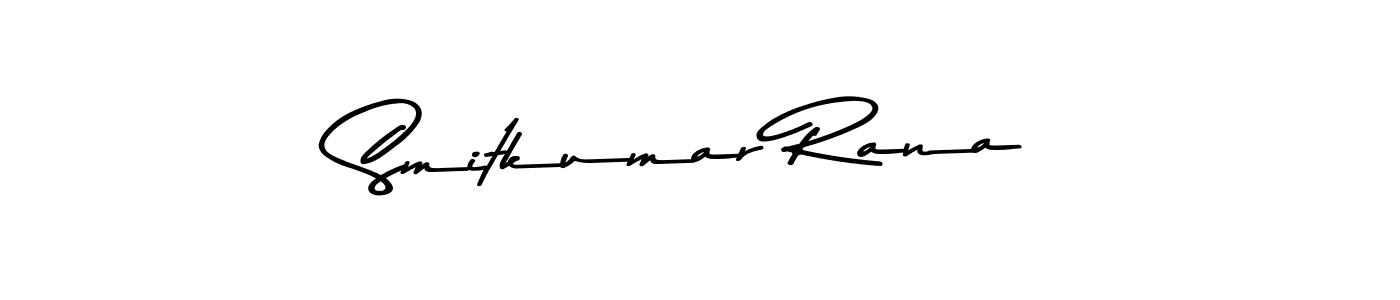 Make a beautiful signature design for name Smitkumar Rana. Use this online signature maker to create a handwritten signature for free. Smitkumar Rana signature style 9 images and pictures png