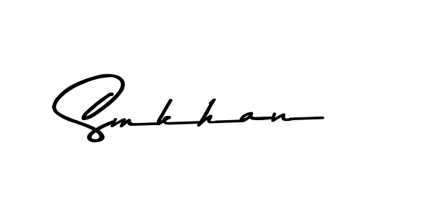 You can use this online signature creator to create a handwritten signature for the name Smkhan. This is the best online autograph maker. Smkhan signature style 9 images and pictures png