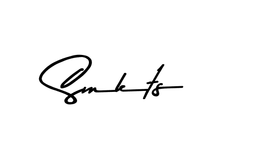 This is the best signature style for the Smkts name. Also you like these signature font (Asem Kandis PERSONAL USE). Mix name signature. Smkts signature style 9 images and pictures png