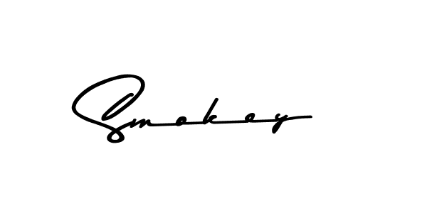Also You can easily find your signature by using the search form. We will create Smokey name handwritten signature images for you free of cost using Asem Kandis PERSONAL USE sign style. Smokey signature style 9 images and pictures png