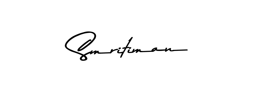 Also we have Smritiman name is the best signature style. Create professional handwritten signature collection using Asem Kandis PERSONAL USE autograph style. Smritiman signature style 9 images and pictures png