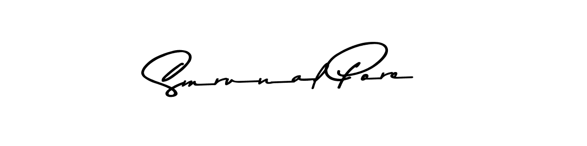 Once you've used our free online signature maker to create your best signature Asem Kandis PERSONAL USE style, it's time to enjoy all of the benefits that Smrunal Pore name signing documents. Smrunal Pore signature style 9 images and pictures png