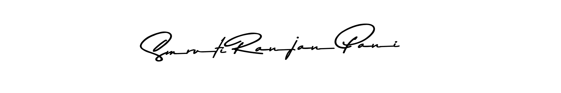 Design your own signature with our free online signature maker. With this signature software, you can create a handwritten (Asem Kandis PERSONAL USE) signature for name Smruti Ranjan Pani. Smruti Ranjan Pani signature style 9 images and pictures png