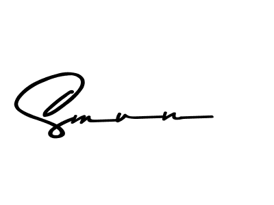 How to Draw Smun signature style? Asem Kandis PERSONAL USE is a latest design signature styles for name Smun. Smun signature style 9 images and pictures png