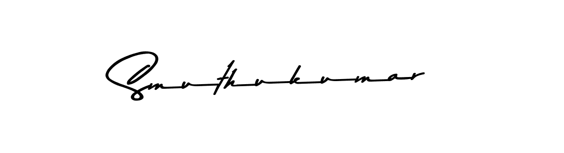 Use a signature maker to create a handwritten signature online. With this signature software, you can design (Asem Kandis PERSONAL USE) your own signature for name Smuthukumar. Smuthukumar signature style 9 images and pictures png