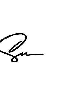 You should practise on your own different ways (Asem Kandis PERSONAL USE) to write your name (Sn) in signature. don't let someone else do it for you. Sn signature style 9 images and pictures png