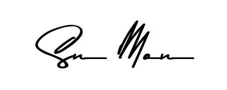 Download transparent PNG signature for name Sn Mon styled with Asem Kandis PERSONAL USE font. Ready to paste directly into PDF and Word agreements. Sn Mon signature style 9 images and pictures png