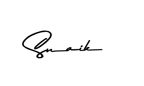 Here are the top 10 professional signature styles for the name Snaik. These are the best autograph styles you can use for your name. Snaik signature style 9 images and pictures png