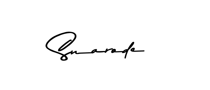 Snarode stylish signature style. Best Handwritten Sign (Asem Kandis PERSONAL USE) for my name. Handwritten Signature Collection Ideas for my name Snarode. Snarode signature style 9 images and pictures png