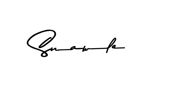 Also You can easily find your signature by using the search form. We will create Snawle name handwritten signature images for you free of cost using Asem Kandis PERSONAL USE sign style. Snawle signature style 9 images and pictures png