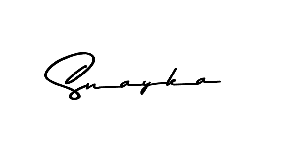 You should practise on your own different ways (Asem Kandis PERSONAL USE) to write your name (Snayka) in signature. don't let someone else do it for you. Snayka signature style 9 images and pictures png