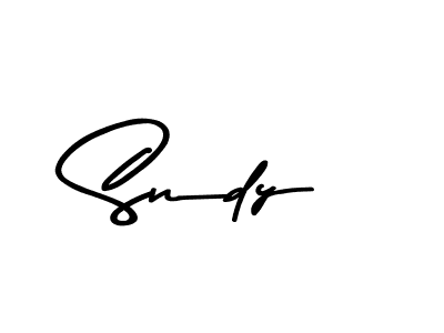 You should practise on your own different ways (Asem Kandis PERSONAL USE) to write your name (Sndy) in signature. don't let someone else do it for you. Sndy signature style 9 images and pictures png