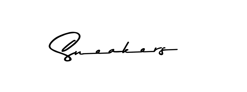 Make a beautiful signature design for name Sneakers. With this signature (Asem Kandis PERSONAL USE) style, you can create a handwritten signature for free. Sneakers signature style 9 images and pictures png