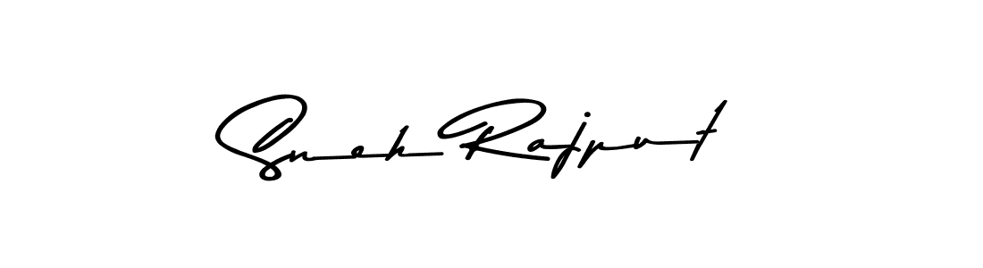 This is the best signature style for the Sneh Rajput name. Also you like these signature font (Asem Kandis PERSONAL USE). Mix name signature. Sneh Rajput signature style 9 images and pictures png