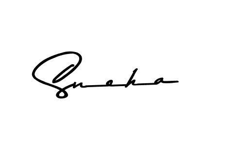Design your own signature with our free online signature maker. With this signature software, you can create a handwritten (Asem Kandis PERSONAL USE) signature for name Sneha. Sneha signature style 9 images and pictures png