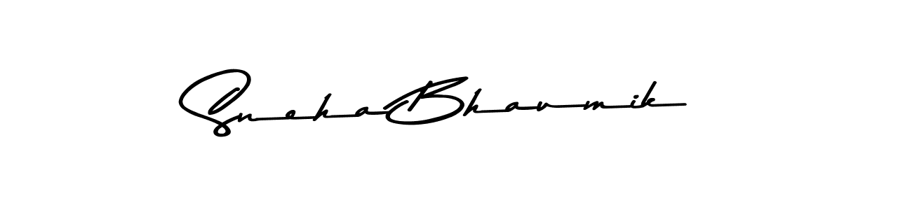 Create a beautiful signature design for name Sneha Bhaumik. With this signature (Asem Kandis PERSONAL USE) fonts, you can make a handwritten signature for free. Sneha Bhaumik signature style 9 images and pictures png