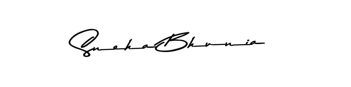 Make a beautiful signature design for name Sneha Bhunia. With this signature (Asem Kandis PERSONAL USE) style, you can create a handwritten signature for free. Sneha Bhunia signature style 9 images and pictures png