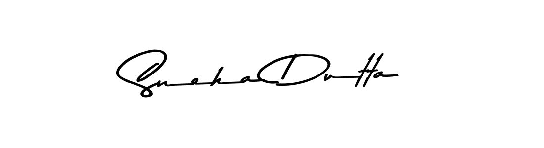 How to make Sneha Dutta signature? Asem Kandis PERSONAL USE is a professional autograph style. Create handwritten signature for Sneha Dutta name. Sneha Dutta signature style 9 images and pictures png