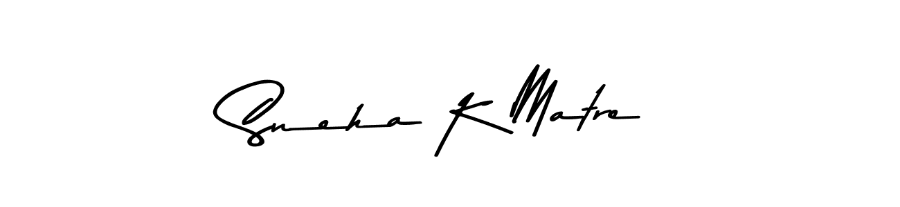 How to Draw Sneha K Matre signature style? Asem Kandis PERSONAL USE is a latest design signature styles for name Sneha K Matre. Sneha K Matre signature style 9 images and pictures png