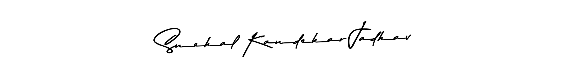 Here are the top 10 professional signature styles for the name Snehal Kandekar Jadhav. These are the best autograph styles you can use for your name. Snehal Kandekar Jadhav signature style 9 images and pictures png