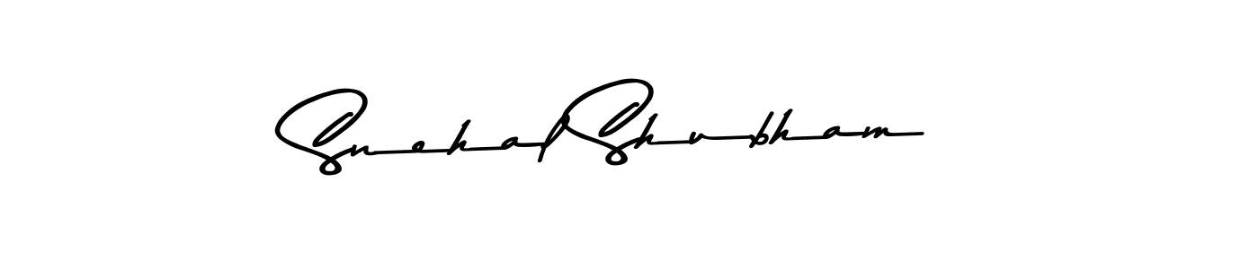 Use a signature maker to create a handwritten signature online. With this signature software, you can design (Asem Kandis PERSONAL USE) your own signature for name Snehal Shubham. Snehal Shubham signature style 9 images and pictures png