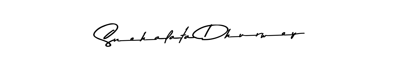 Make a beautiful signature design for name Snehalata Dhurwey. With this signature (Asem Kandis PERSONAL USE) style, you can create a handwritten signature for free. Snehalata Dhurwey signature style 9 images and pictures png