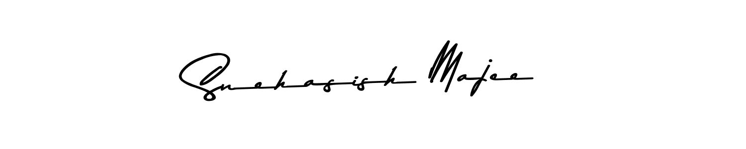 Snehasish Majee stylish signature style. Best Handwritten Sign (Asem Kandis PERSONAL USE) for my name. Handwritten Signature Collection Ideas for my name Snehasish Majee. Snehasish Majee signature style 9 images and pictures png