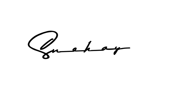 Asem Kandis PERSONAL USE is a professional signature style that is perfect for those who want to add a touch of class to their signature. It is also a great choice for those who want to make their signature more unique. Get Snehay name to fancy signature for free. Snehay signature style 9 images and pictures png