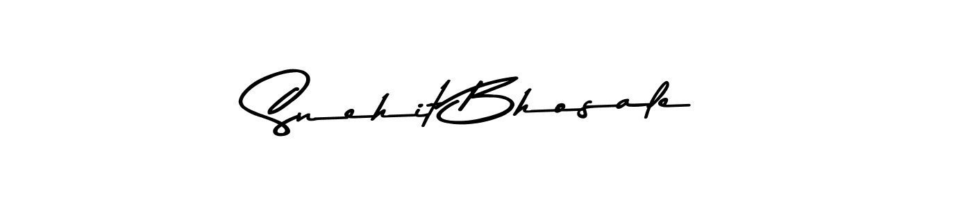 How to make Snehit Bhosale signature? Asem Kandis PERSONAL USE is a professional autograph style. Create handwritten signature for Snehit Bhosale name. Snehit Bhosale signature style 9 images and pictures png
