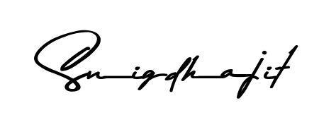 The Asem Kandis PERSONAL USE font transforms the name Snigdhajit into an executive sign with sharp precision and distinguished character. Snigdhajit signature style 9 images and pictures png