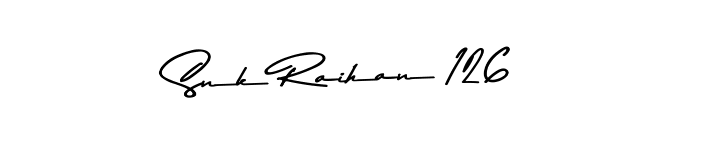 Here are the top 10 professional signature styles for the name Snk Raihan 126. These are the best autograph styles you can use for your name. Snk Raihan 126 signature style 9 images and pictures png