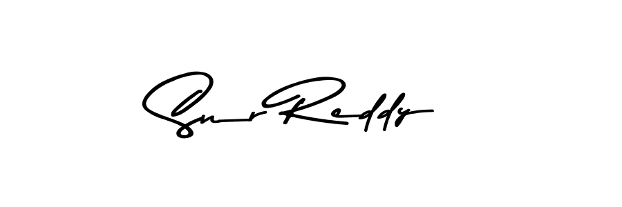 Also You can easily find your signature by using the search form. We will create Snr Reddy name handwritten signature images for you free of cost using Asem Kandis PERSONAL USE sign style. Snr Reddy signature style 9 images and pictures png