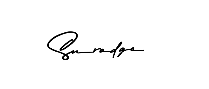 Make a beautiful signature design for name Snrodge. With this signature (Asem Kandis PERSONAL USE) style, you can create a handwritten signature for free. Snrodge signature style 9 images and pictures png